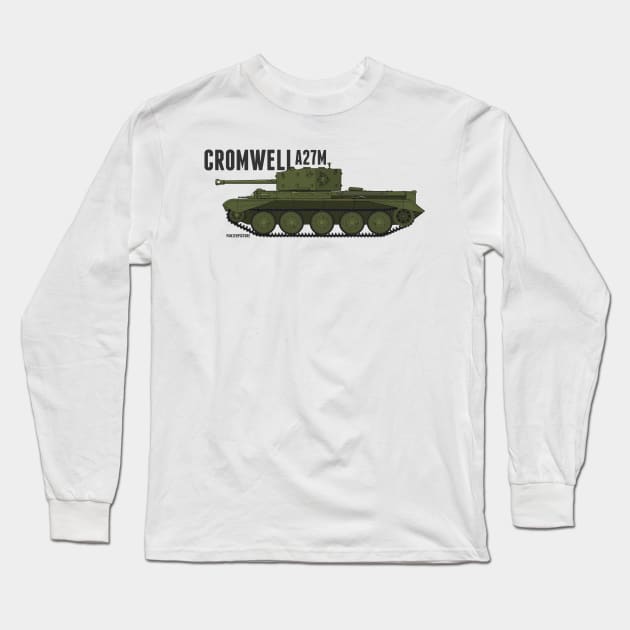 Cromwell A27M Long Sleeve T-Shirt by Panzerpicture